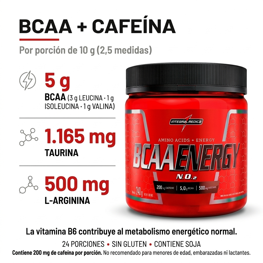 BCAA Energy 240 g Integralmédica
