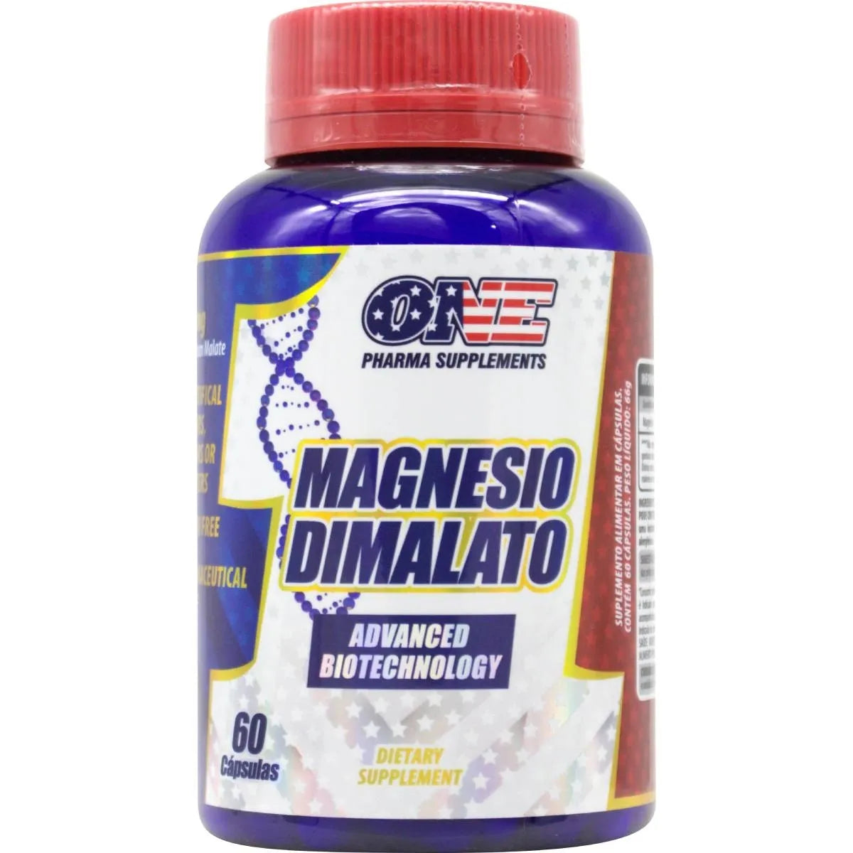 MAGNESIO DIMALATO (60CAPS) - ONE PHARMA