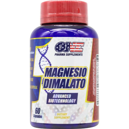 MAGNESIO DIMALATO (60CAPS) - ONE PHARMA