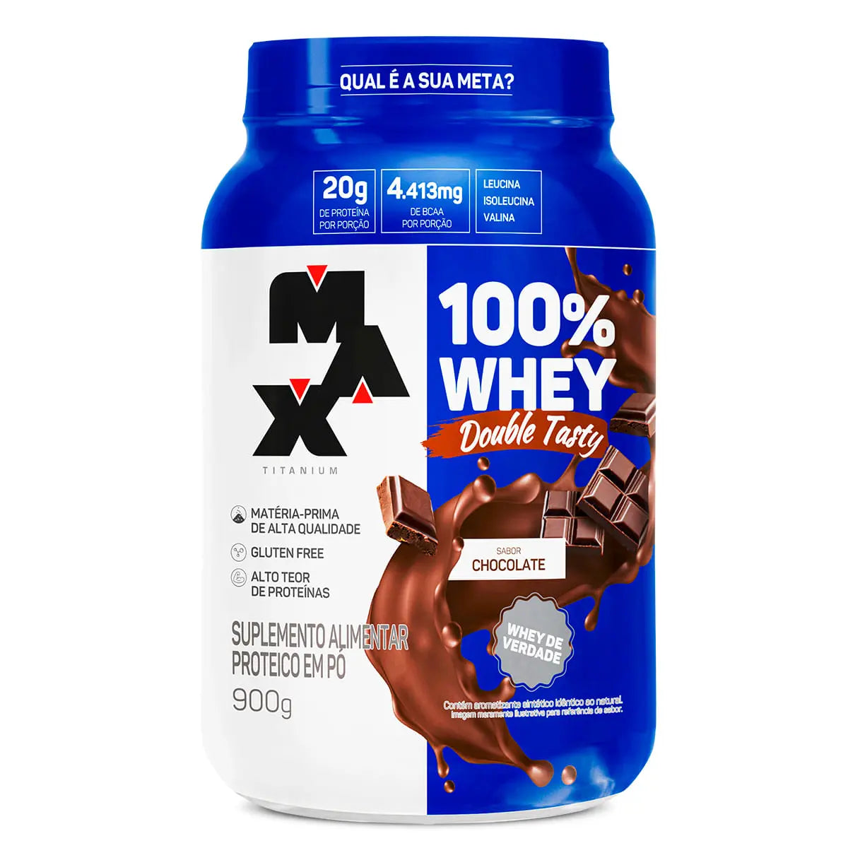 100% Whey Double Tasty (900g) | Max Titanium
