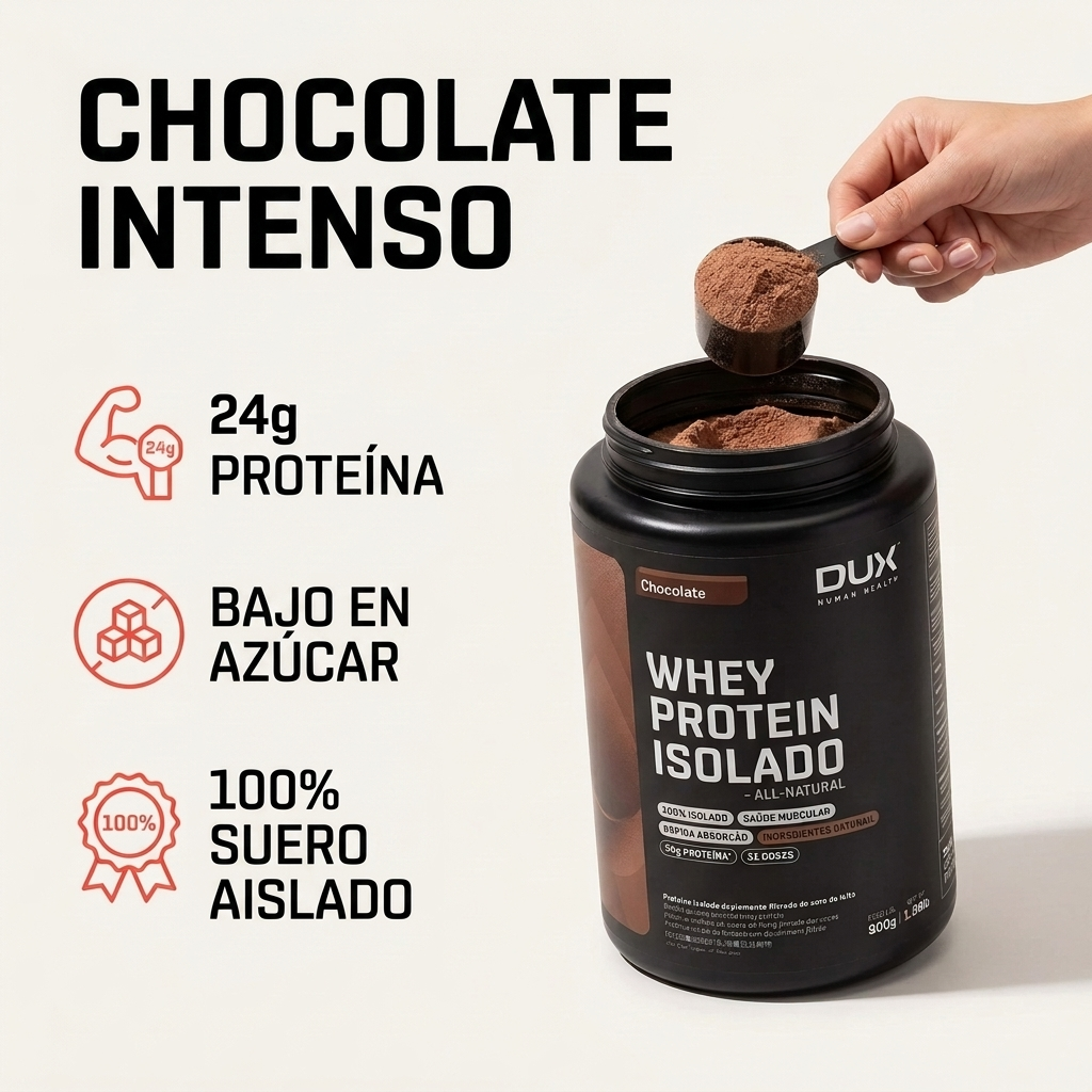 Whey Protein Isolado All Natural 900 g Dux
