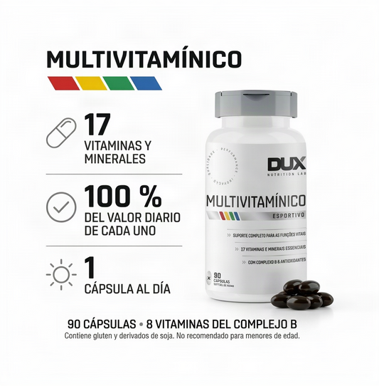 Multivitamínico 90 Cápsulas Dux