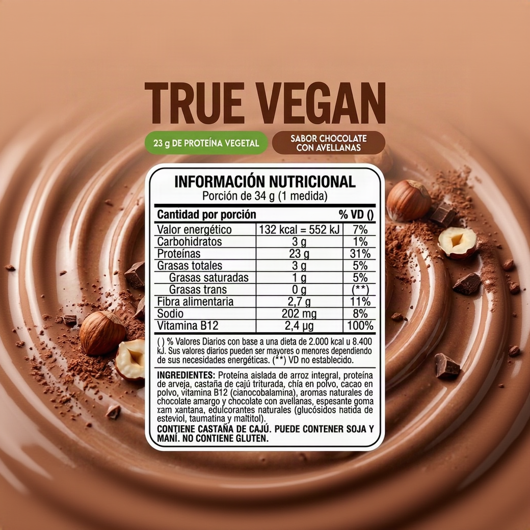 True Vegan Protein 837 g True Source