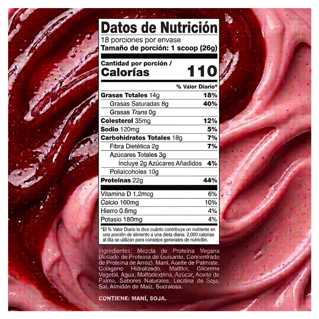 FreshVegan Proteína Vegana 450 g