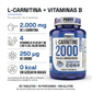 L-Carnitina 2000 con Cromo 60 Tabletas ProFit