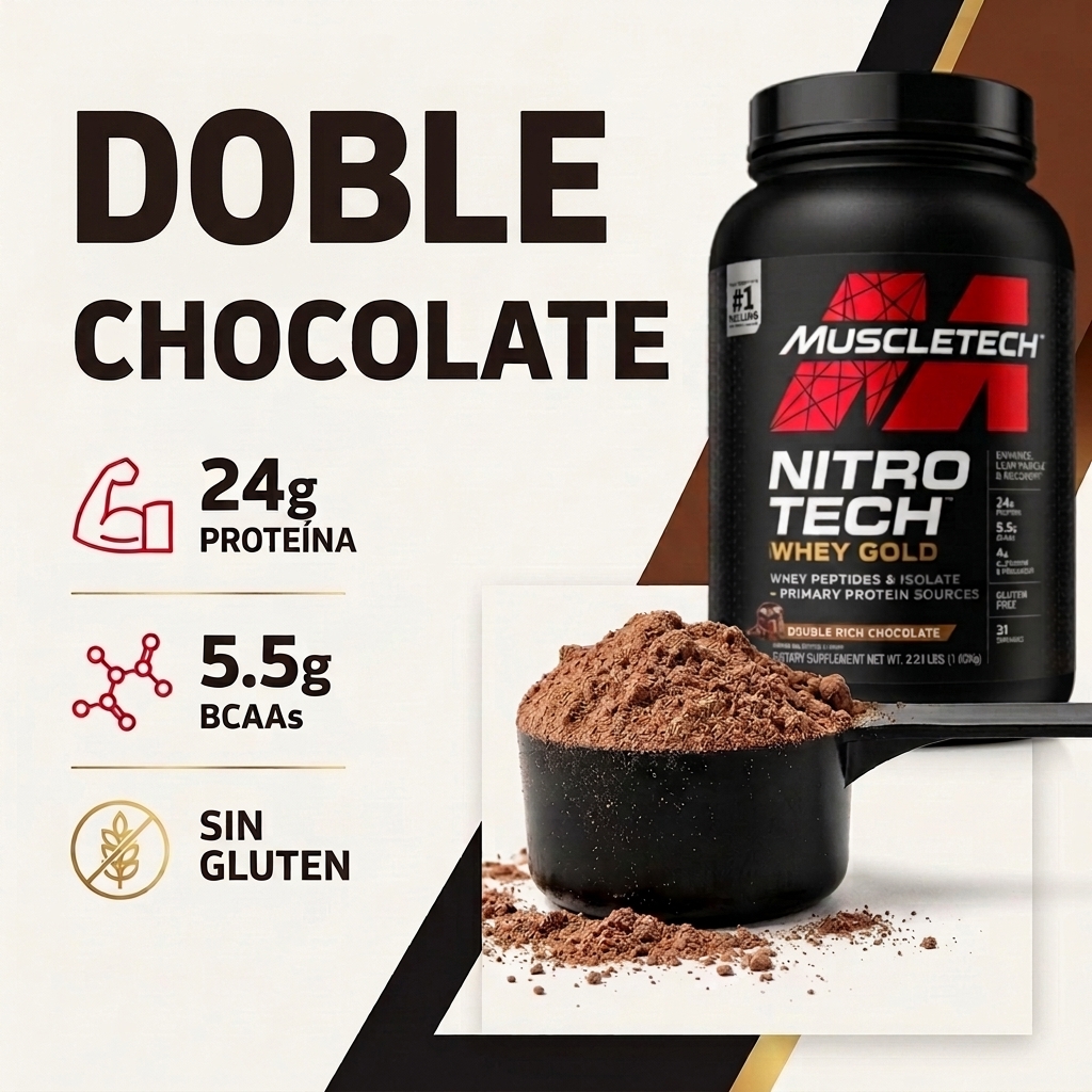 Nitro Tech 100% Whey Gold 907 g MuscleTech