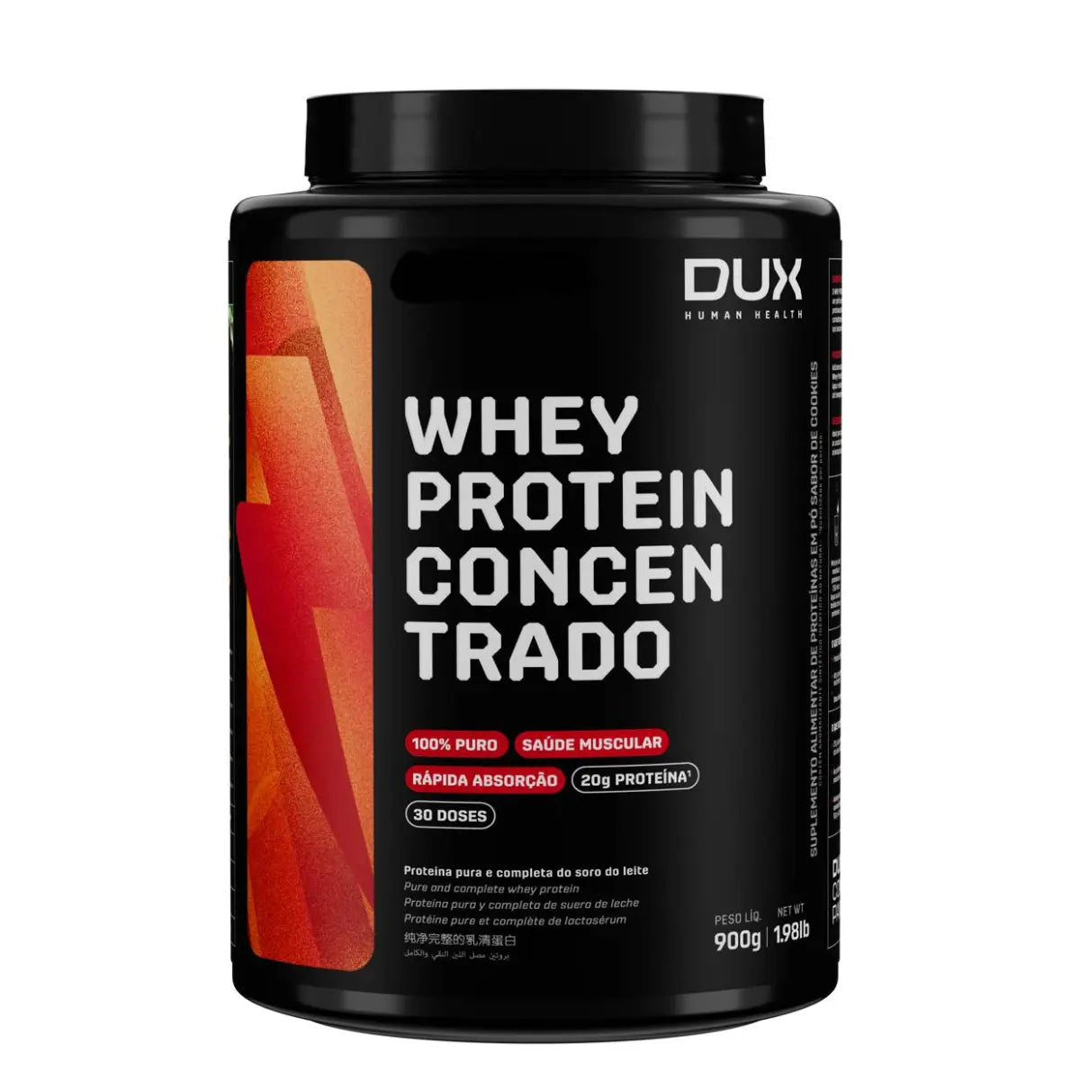 CONCENTRADO DE PROTEÍNA DE SUERO (900G) - DUX