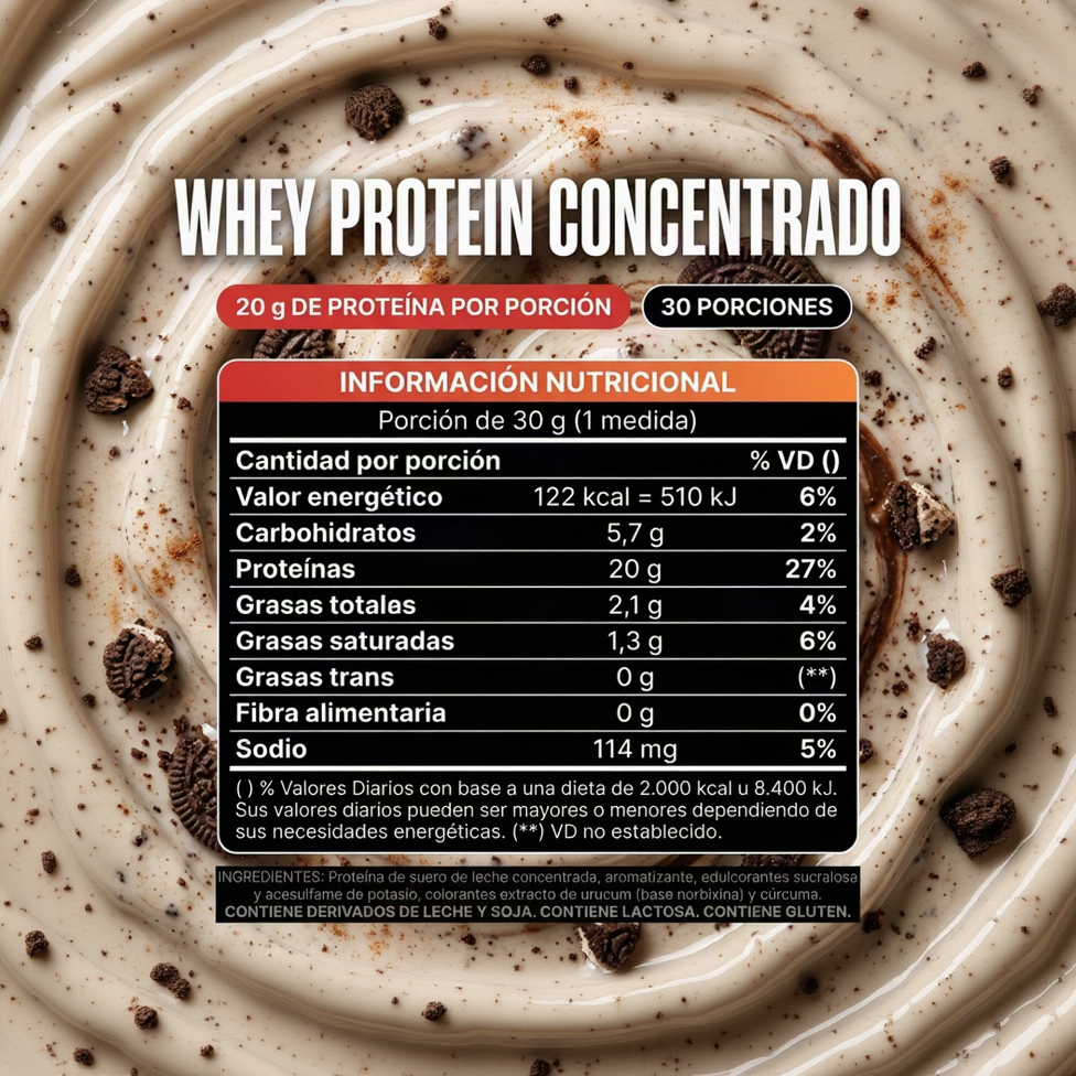 Whey Protein Concentrado 900 g Dux