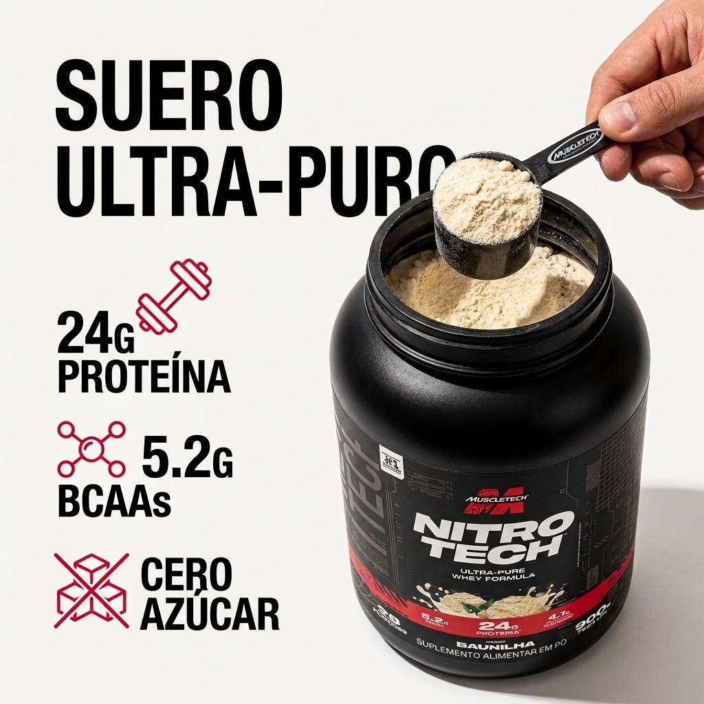 Nitro Tech Ultra Pure 900 g MuscleTech