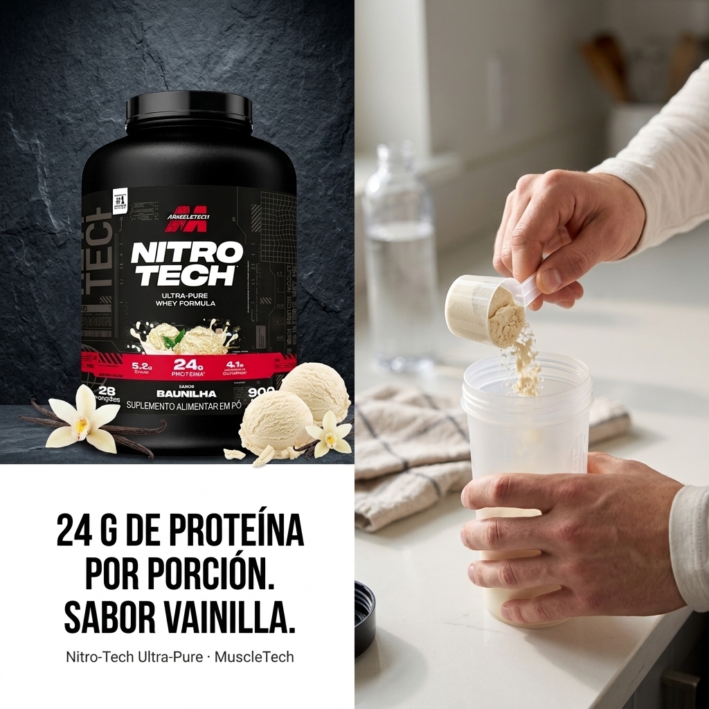 Nitro Tech Ultra Pure 900 g MuscleTech