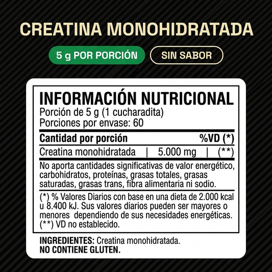 Creatina Monohidrato 300 g Optimum Nutrition