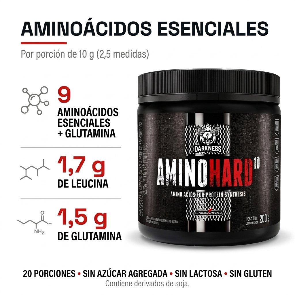 Amino Hard 200 g Integralmédica Darkness